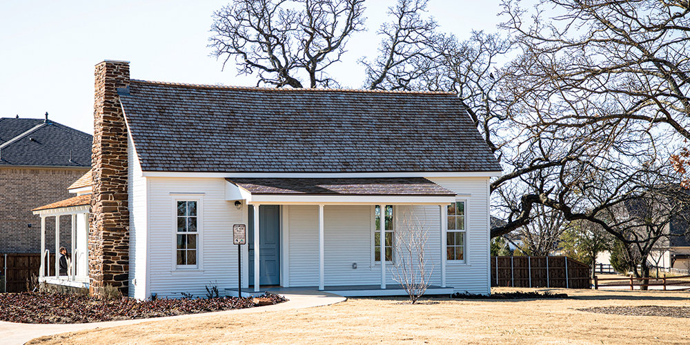 Gibson-Grant Log House North Side. Photos by KEN OLTMANN