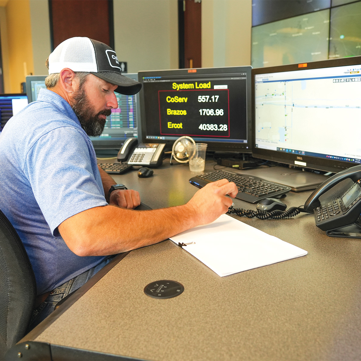 Jeremy Stephens, System Operations Supervisor. Photo by BRIAN ELLEDGE