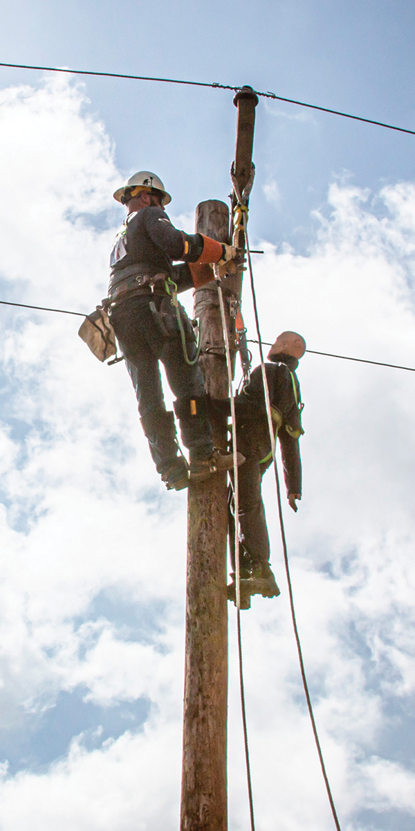 Justin Brown performs the .hurt man rescue.