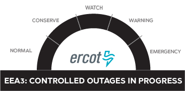 ERCOT Controlled Outages