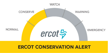Ercot Conservation Alert