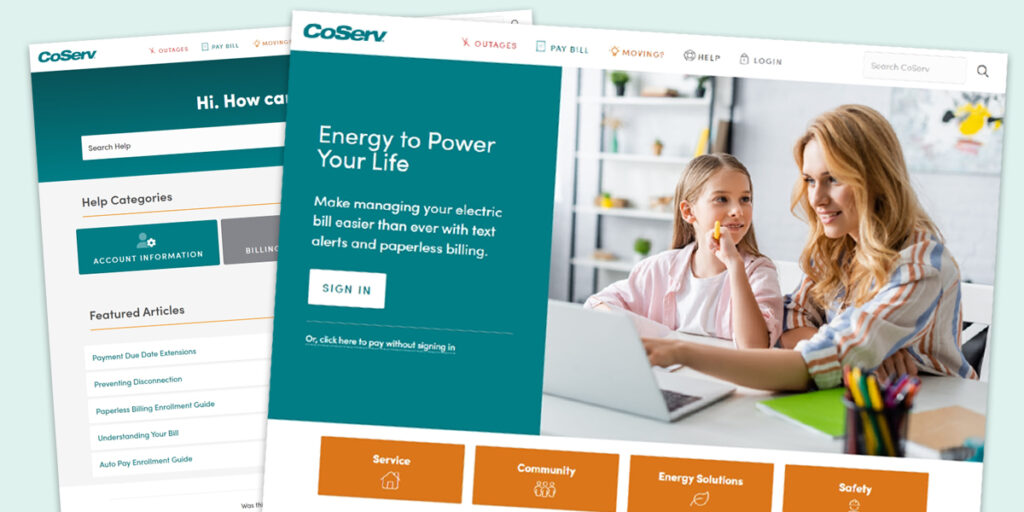 CoServ Launches New Website CoServ