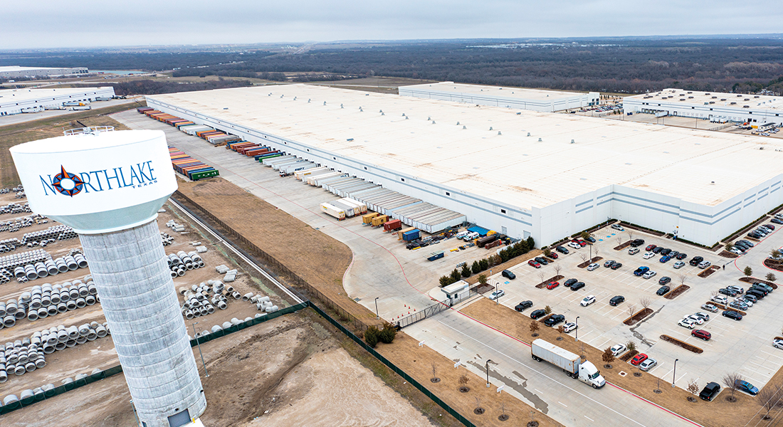 Aerial shot of the Stanley Black & Decker facility. Photo by KEN OLTMANN