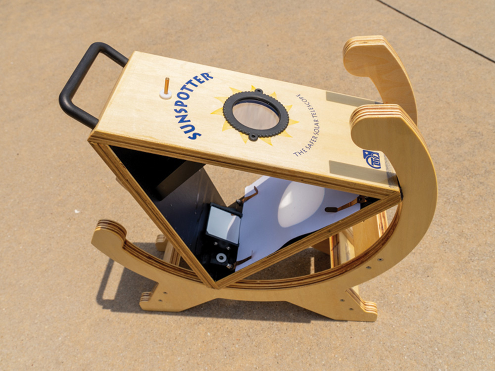 This device identifies sunspots.