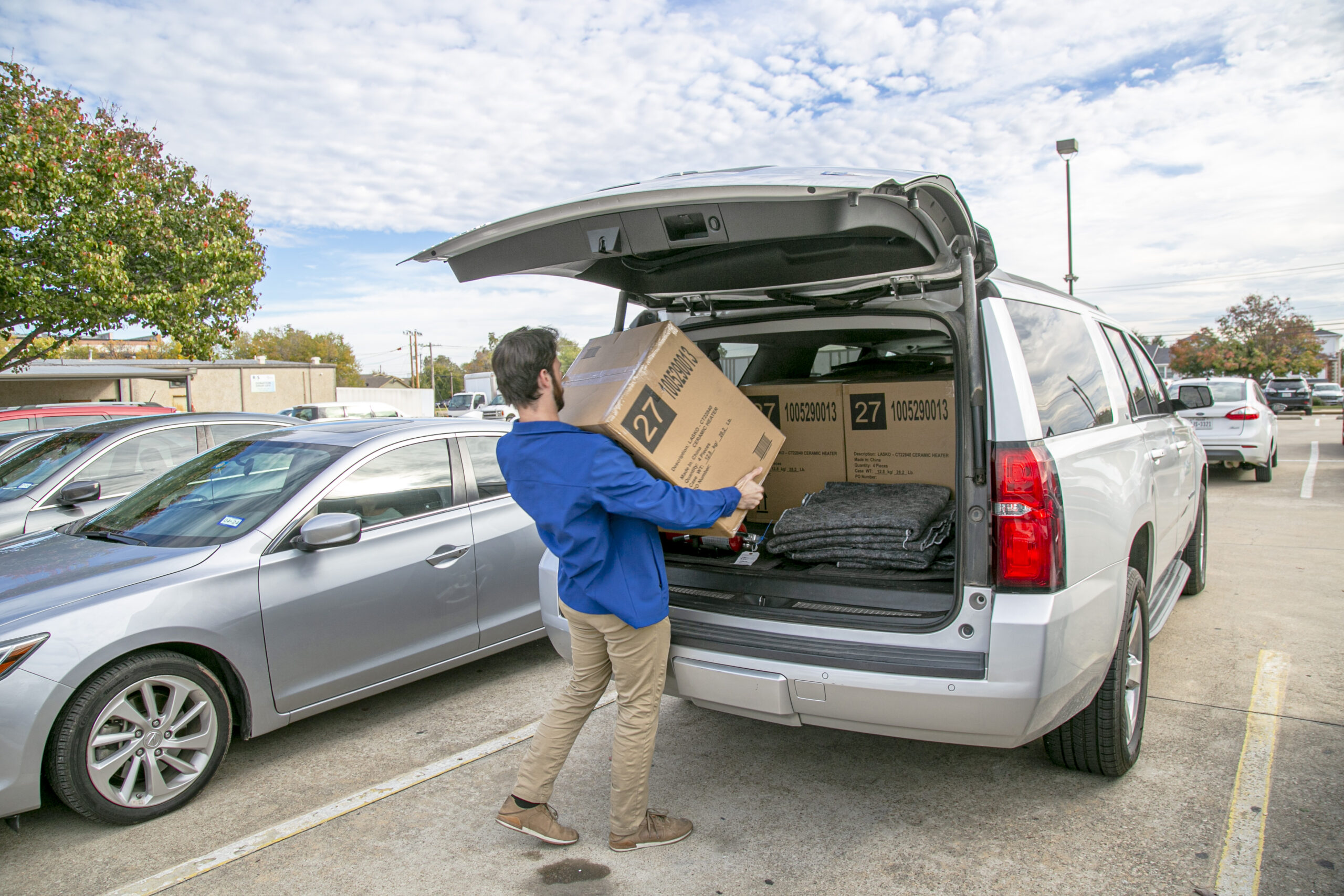 The CoServ Charitable Foundation delivered heaters to Christian Community Action in Lewisville.
