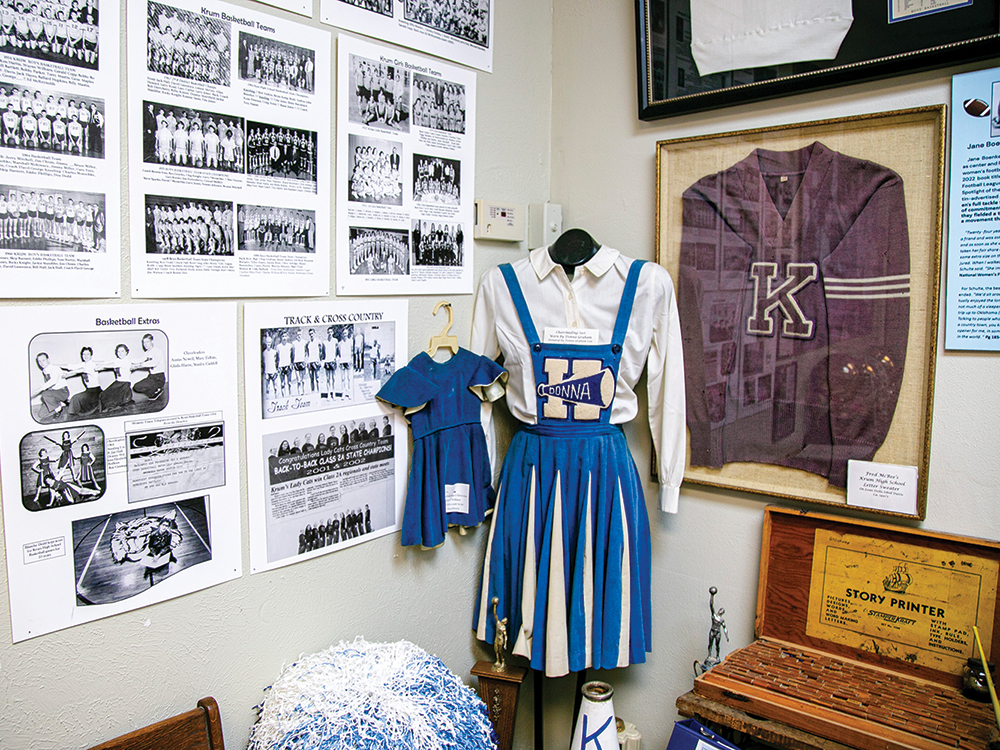 Krum’s rich history comes alive inside the museum.