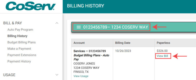 Proof of Residency - CoServ.com