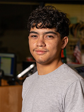 CoServ awards The District 2 5,000 scholarship to High School Senior Issac Calderon from Braswell High School in Denton ISD.