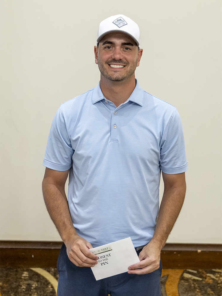 Closest to the Pin for the South/West Rotation Patrick Torraca.