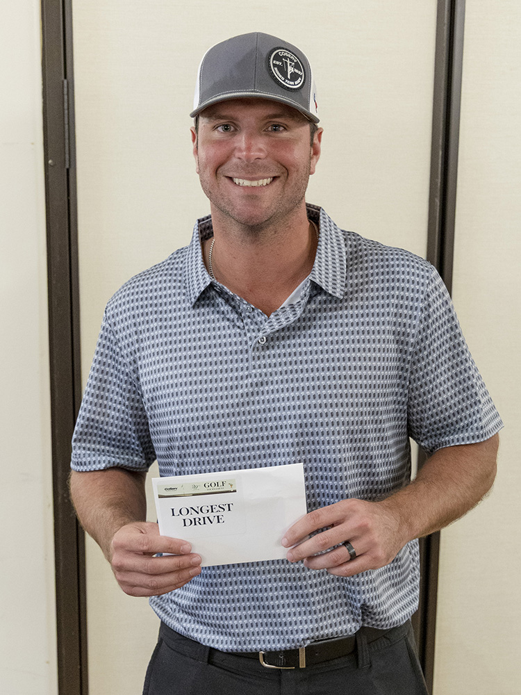 Longest Drive Chris McKeehan, a Senior Distribution System Operator at CoServ.