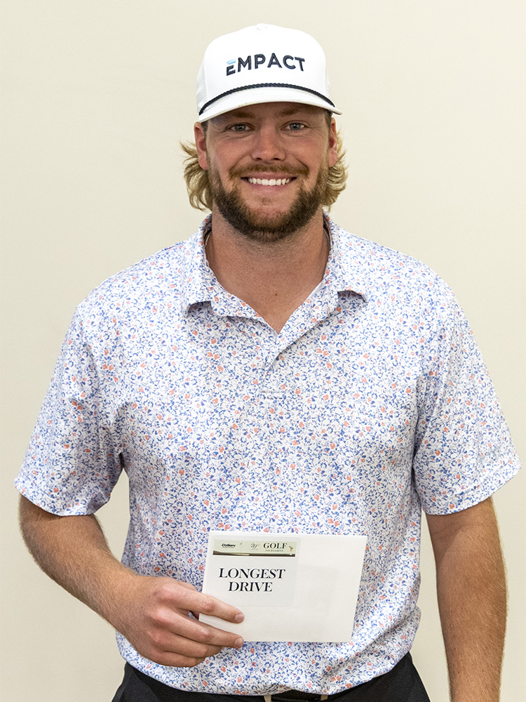 Longest Drive for the North/South Rotation Kolt Bennett from Empact Engineering.