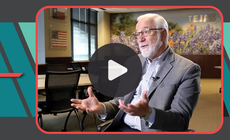 Donnie Clary, CoServ President and CEO, talks about the perks of being a Member and how we’re different from other utilities. Photo by BRIAN ELLEDGE