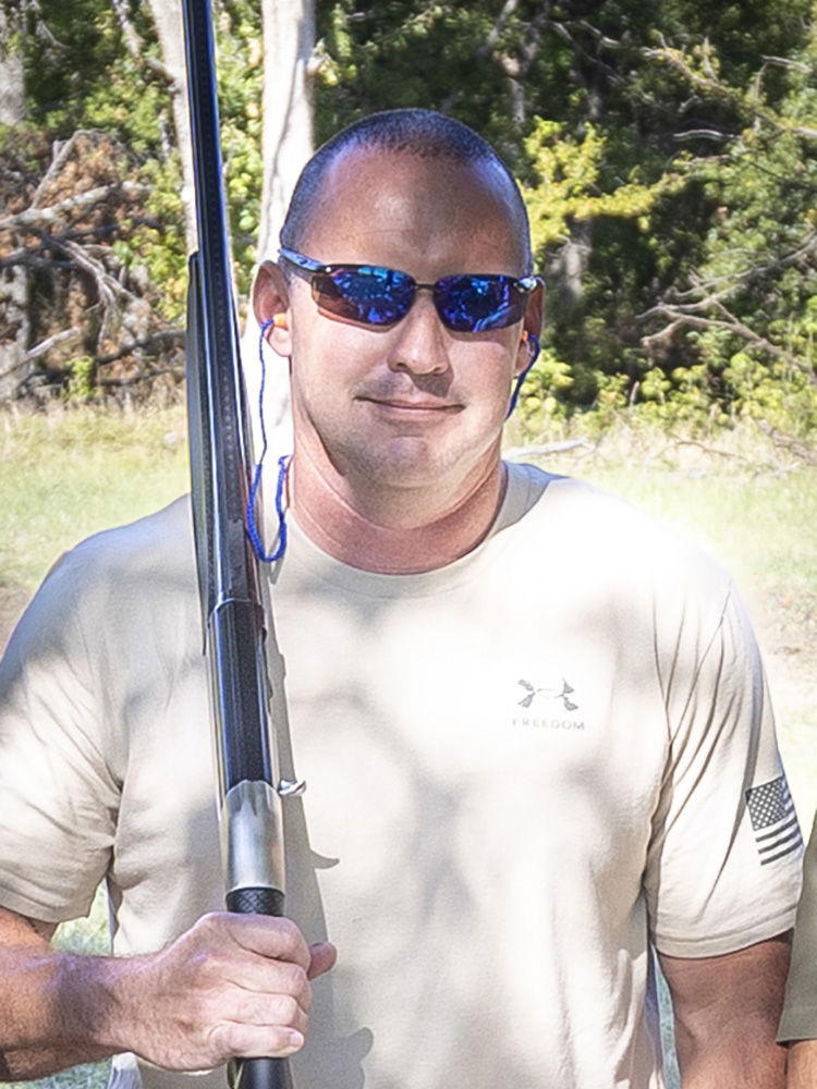 The 2025 CCF Clay Shoot Best Shot Award went to Justin Baesmann from CoServ.