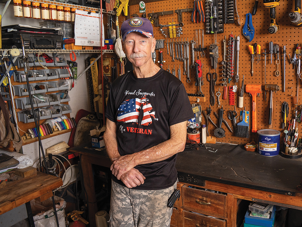 A late‑night lightning strike hit near CoServ Member 
Ted Pasche’s home, and CoServ dispatched a crew to assist.