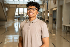 CoServ awarded Frisco ISD's Emerson High School Senior Emmanuel Williams with a $5,000 scholarship for Vocational school. Emmanuel is planning on attending a pilot school.