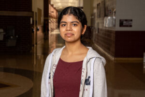 CoServ awarded Frisco ISD's Heritage High School Senior Akshiti Gundala with a $5,000 Scholarship.