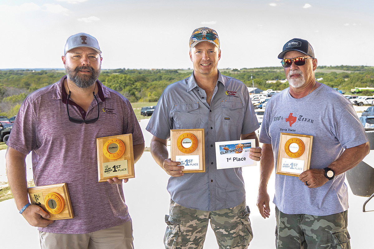 2025 1st Place Winners from the 7th Annual CCF Clay Shoot. Photo by KEN OLTMANN | CoServ