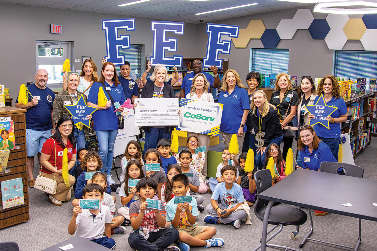 Thanks to support from the CoServ Charitable Foundation, the Frisco Education Foundation awarded Christie Elementary teacher Susanna Tarpley a $2,050 grant to bring her initiative to life. Photo by BRIAN ELLEDGE | CoServ